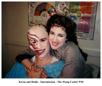 Kevin Gray & Dodie Petitt, Wang Center 1993 Photo from dodie pettit.com Photo