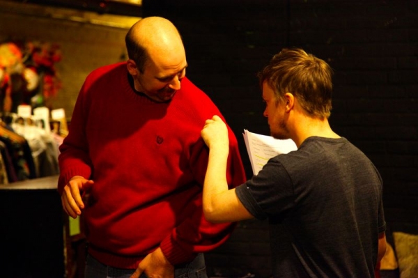 Photo Flash: In Rehearsal with Lesser America's TREVOR at Theater for the New City Image