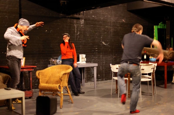 Photo Flash: In Rehearsal with Lesser America's TREVOR at Theater for the New City Image