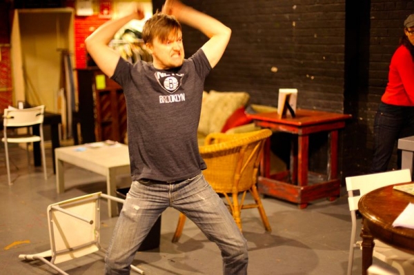 Photo Flash: In Rehearsal with Lesser America's TREVOR at Theater for the New City Image