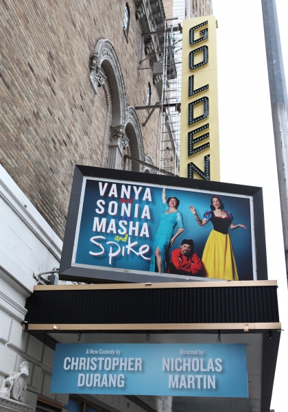Theatre Marquee Unveiling for the Christopher Durang Play 'Vanya and Sonia and Masha  Photo
