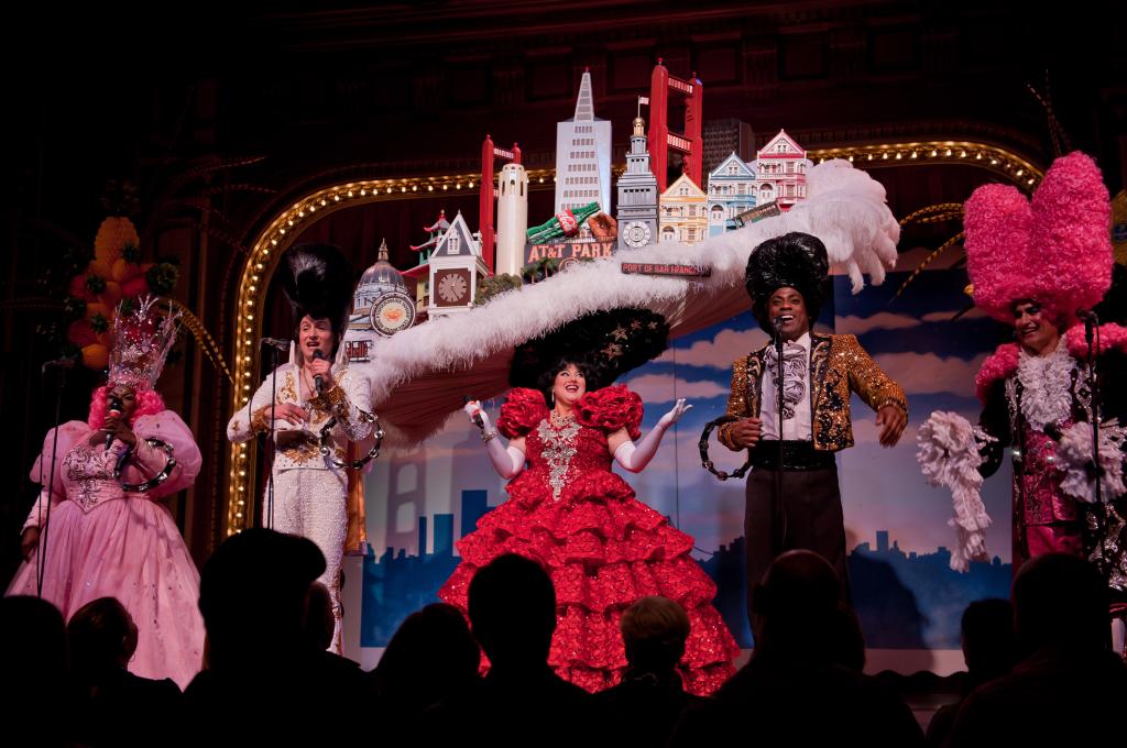 Photo Flash: Steve Silver's BEACH BLANKET BABYLON Continues at Club Fugazi 