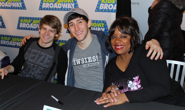 Andrew Keenan-Bolger, Ben Fankhauser and Lavon Fisher Wilson Photo