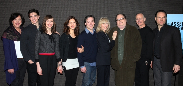 Photo Coverage: THE ASSEMBLED PARTIES' Judith Light, Jessica Hecht and More Meet the Press Image
