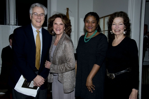 Photo Flash: The Dramatists Guild Fund Awards Linda Lavin and Lynn Nottage the Madge Evans-Sidney Kingsley Award Image