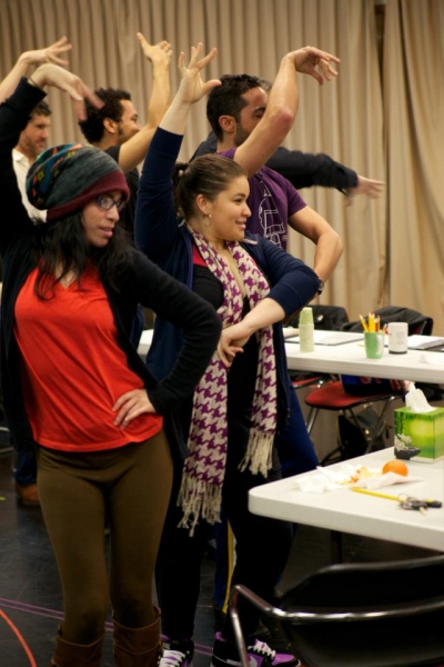 Photo Flash: Adam Jacobs and More Kick Off Rehearsals for Alliance Theatre's ZORRO! Image