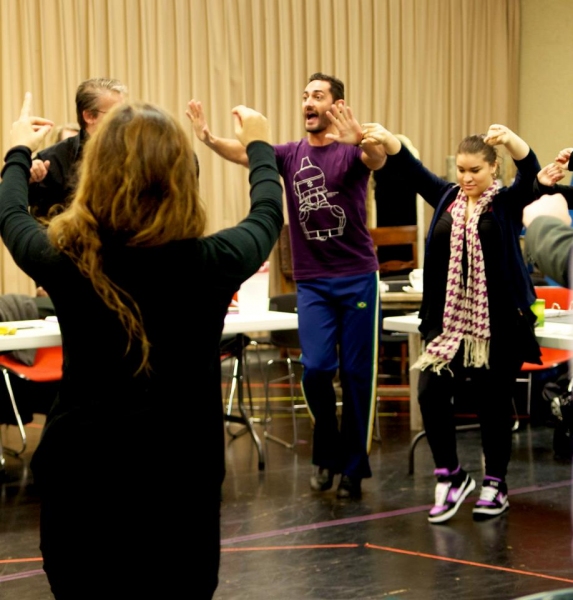 Photo Flash: Adam Jacobs and More Kick Off Rehearsals for Alliance Theatre's ZORRO! Image