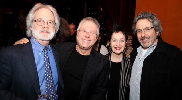 John Weidman, Alan Menken, Lynn Ahrens, Warren Leight Photo