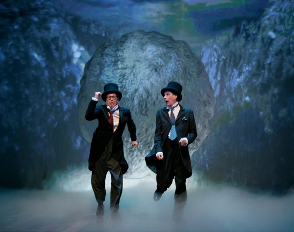 Photo Flash: First Look at Bill Irwin, David Shiner and Nellie McKay in Signature Theatre's OLD HATS Image
