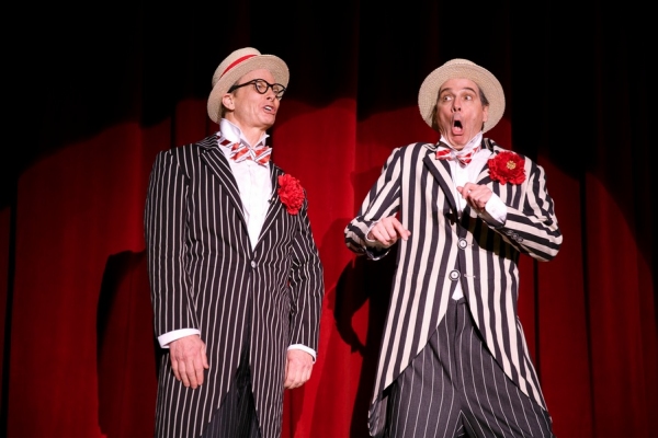 Photo Flash: First Look at Bill Irwin, David Shiner and Nellie McKay in Signature Theatre's OLD HATS Image