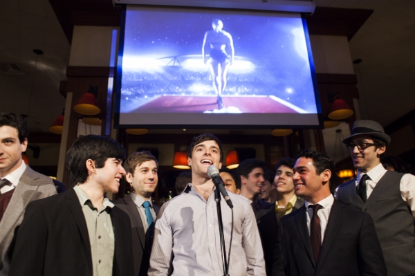 Photo Flash: Laura Osnes, Corey Cott and More Gather for BROADWAY WATCHES THE OSCARS! Image
