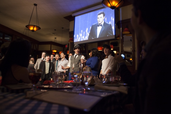 Photo Flash: Laura Osnes, Corey Cott and More Gather for BROADWAY WATCHES THE OSCARS! Image