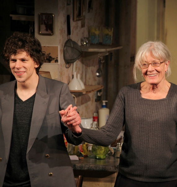 Photo Coverage: THE REVISIONIST's Opening Night Curtain Call with Jesse Eisenberg & Vanessa Redgrave Image