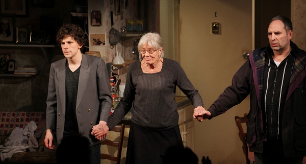 Photo Coverage: THE REVISIONIST's Opening Night Curtain Call with Jesse Eisenberg & Vanessa Redgrave Image