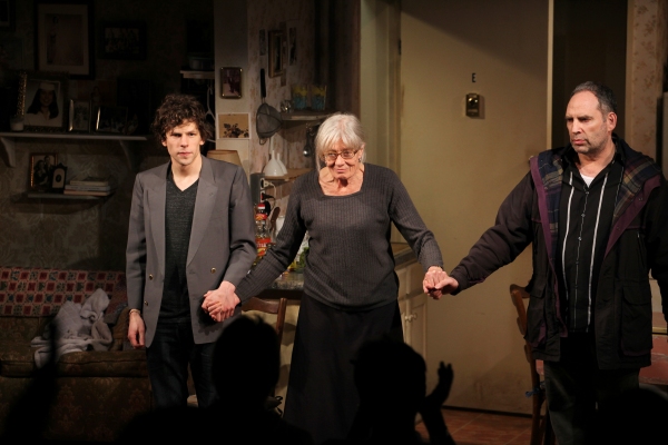 Photo Coverage: THE REVISIONIST's Opening Night Curtain Call with Jesse Eisenberg & Vanessa Redgrave Image