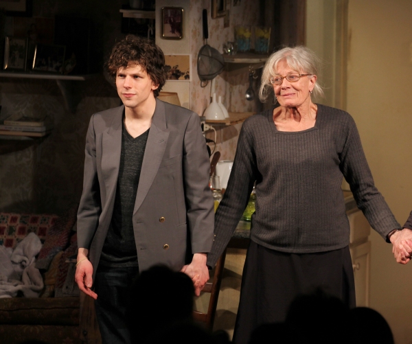 Photo Coverage: THE REVISIONIST's Opening Night Curtain Call with Jesse Eisenberg & Vanessa Redgrave Image