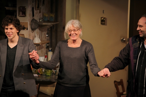 Photo Coverage: THE REVISIONIST's Opening Night Curtain Call with Jesse Eisenberg & Vanessa Redgrave Image