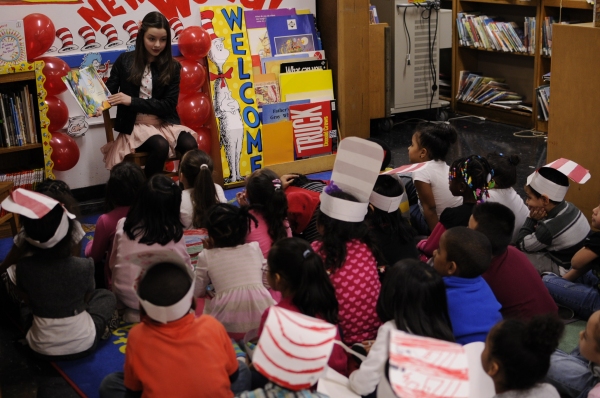 Photo Flash: Voice of DORA THE EXPLORER Fatima Ptacek Reads for SAG's BookPALS Program Image
