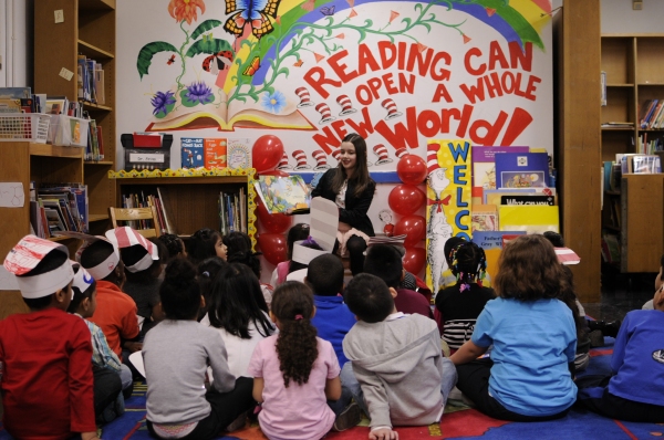 Photo Flash: Voice of DORA THE EXPLORER Fatima Ptacek Reads for SAG's BookPALS Program Image