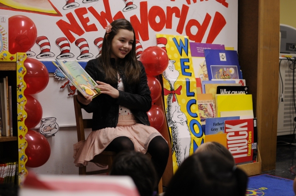 Photo Flash: Voice of DORA THE EXPLORER Fatima Ptacek Reads for SAG's BookPALS Program Image