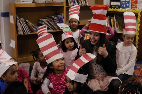 Photo Flash: Voice of DORA THE EXPLORER Fatima Ptacek Reads for SAG's BookPALS Program Image