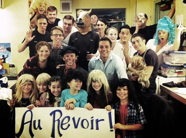 Photo Flash: Saturday Intermission Pics, March 2 - NEWSIES and BOOK OF MORMON Channel SONGS FOR A NEW WORLD and More!  Image