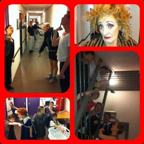 Photo Flash: Saturday Intermission Pics, March 2 - NEWSIES and BOOK OF MORMON Channel SONGS FOR A NEW WORLD and More!  Image