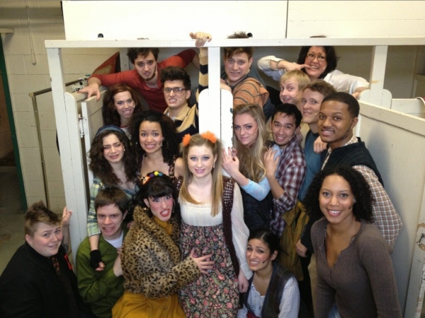 Photo Flash: Saturday Intermission Pics, March 2 - NEWSIES and BOOK OF MORMON Channel SONGS FOR A NEW WORLD and More!  Image