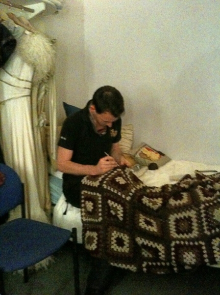 Photo Flash: Saturday Intermission Pics, March 2 - NEWSIES and BOOK OF MORMON Channel SONGS FOR A NEW WORLD and More!  Image