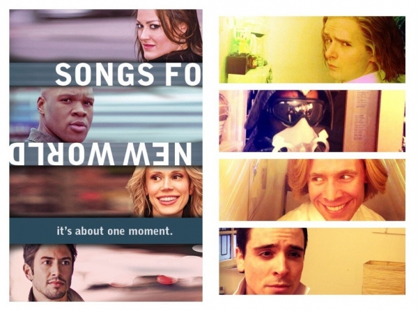 Photo Flash: Saturday Intermission Pics, March 2 - NEWSIES and BOOK OF MORMON Channel SONGS FOR A NEW WORLD and More!  Image