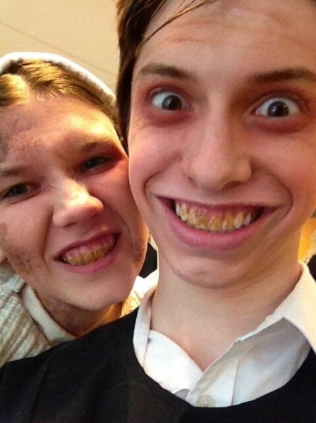 Photo Flash: Saturday Intermission Pics, March 2 - NEWSIES and BOOK OF MORMON Channel SONGS FOR A NEW WORLD and More!  Image