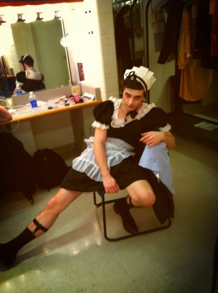 Photo Flash: Saturday Intermission Pics, March 2 - NEWSIES and BOOK OF MORMON Channel SONGS FOR A NEW WORLD and More!  Image