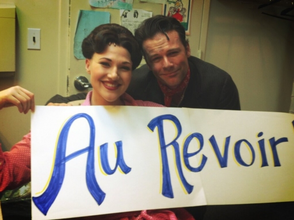 Photo Flash: Saturday Intermission Pics, March 2 - NEWSIES and BOOK OF MORMON Channel SONGS FOR A NEW WORLD and More!  Image