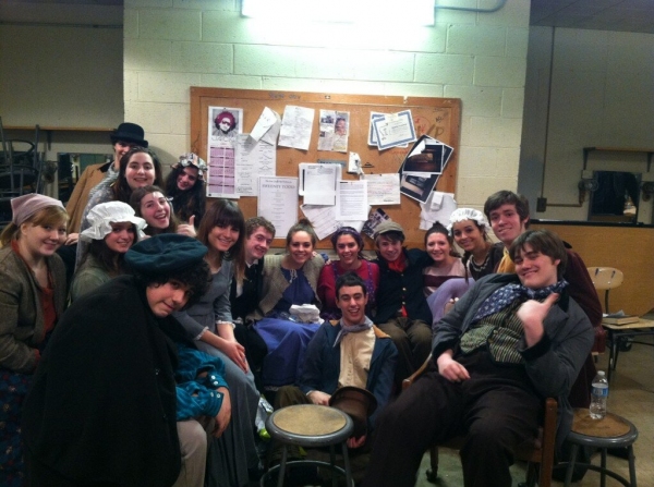 Photo Flash: Saturday Intermission Pics, March 2 - NEWSIES and BOOK OF MORMON Channel SONGS FOR A NEW WORLD and More!  Image