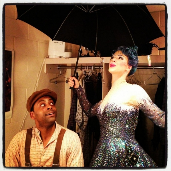 Photo Flash: Saturday Intermission Pics, March 2 - NEWSIES and BOOK OF MORMON Channel SONGS FOR A NEW WORLD and More!  Image