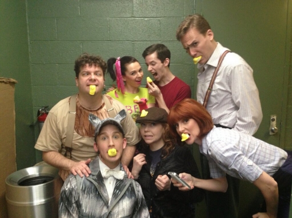 Photo Flash: Saturday Intermission Pics, March 2 - NEWSIES and BOOK OF MORMON Channel SONGS FOR A NEW WORLD and More!  Image