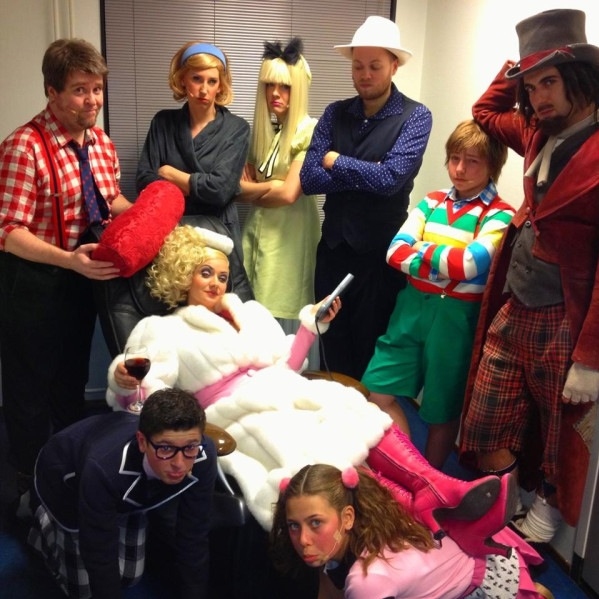 Photo Flash: Saturday Intermission Pics, March 2 - NEWSIES and BOOK OF MORMON Channel SONGS FOR A NEW WORLD and More!  Image