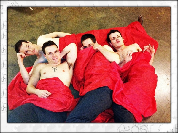 Photo Flash: Saturday Intermission Pics, March 2 - NEWSIES and BOOK OF MORMON Channel SONGS FOR A NEW WORLD and More!  Image