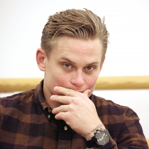 Photo Coverage: Company of VANYA AND SONIA AND MASHA AND SPIKE Meets the Press Image