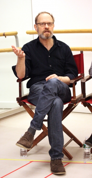 Photo Coverage: Company of VANYA AND SONIA AND MASHA AND SPIKE Meets the Press Image