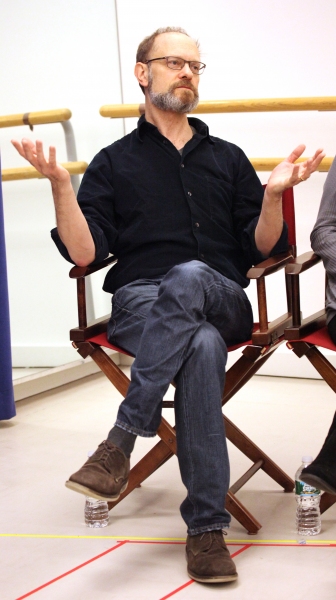Photo Coverage: Company of VANYA AND SONIA AND MASHA AND SPIKE Meets the Press Image