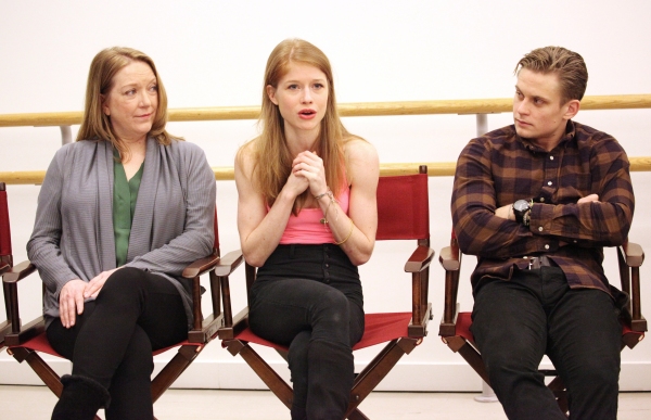 Photo Coverage: Company of VANYA AND SONIA AND MASHA AND SPIKE Meets the Press Image