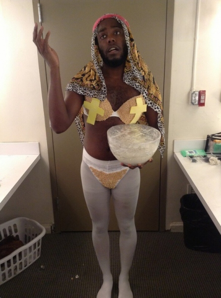 Photo Flash: Saturday Intermission Pics, March 2, Part 2 - CINDERELLA's Slippers, KINKY BOOTS' Factory Mates and More! Image