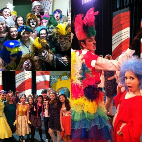 Photo Flash: Saturday Intermission Pics, March 2, Part 2 - CINDERELLA's Slippers, KINKY BOOTS' Factory Mates and More! Image