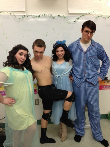 Photo Flash: Saturday Intermission Pics, March 2, Part 2 - CINDERELLA's Slippers, KINKY BOOTS' Factory Mates and More! Image