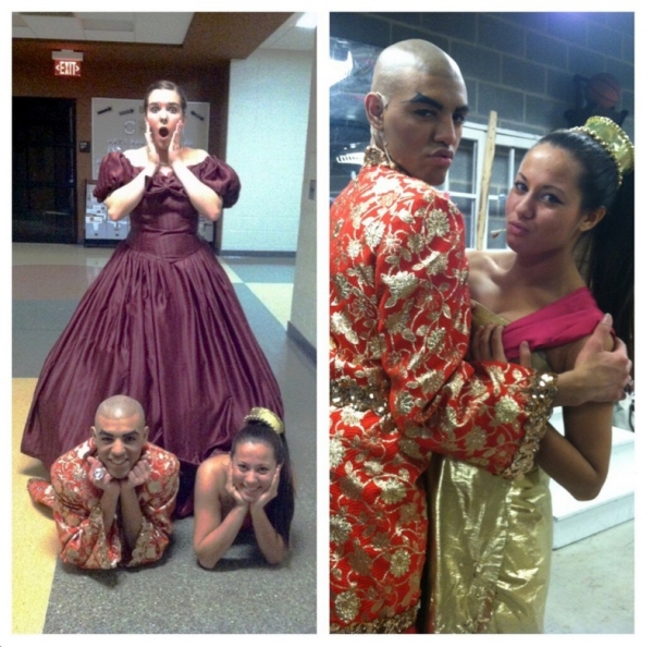 Photo Flash: Saturday Intermission Pics, March 2, Part 2 - CINDERELLA's Slippers, KINKY BOOTS' Factory Mates and More! Image