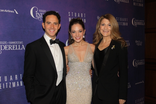 Santino Fontana, Laura Osnes and Victoria Clark Photo