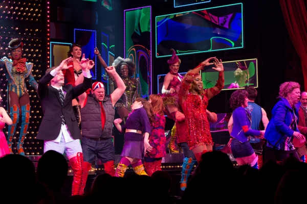 Photo Coverage: Cyndi Lauper, Harvey Fierstein Meet Fans at KINKY BOOTS Stage Door Image