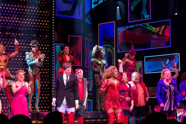 Photo Coverage: Cyndi Lauper, Harvey Fierstein Meet Fans at KINKY BOOTS Stage Door Image