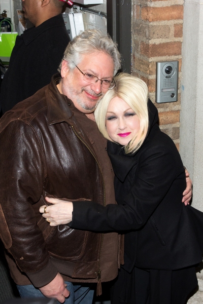 Photo Coverage: Cyndi Lauper, Harvey Fierstein Meet Fans at KINKY BOOTS Stage Door Image